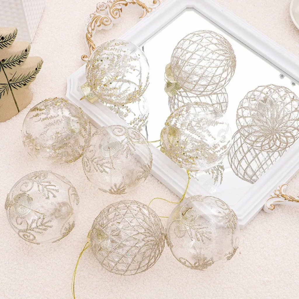 Bolas para Árvore de Natal Luxo com 9 Peças