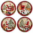 Conjunto de Louça Casa do Natal com 16 Peças, Serviço para 4 Pessoas