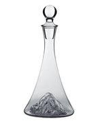 Decantador de Vidro Transparente Moderno para Vinho e Brandy Ideal para Festas e Jantares