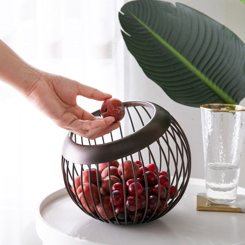 Fruteira de Mesa Moderna em Metal - Eco Iron Design