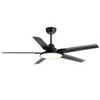 Ventilador de teto moderno Industrial com controle remoto - ZenithBreeze Z2 Pro