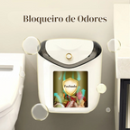 Lixeira Vintage Luxury Pendurada com Tampa Rolante