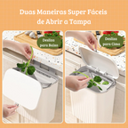 Lixeira de Cozinha para Porta de Armário 9 Litros
