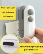 Mini Selador de Alimentos Portátil 2 em 1 com Cortador USB