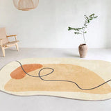 PROMO OUTLET - Tapete Decorativo Orgânico Abstrato Irregular - Nordic Europe