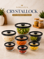 Norenzza CrystalLock – Kit Premium 7 Peças