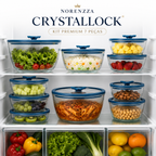 Norenzza CrystalLock – Kit Premium 7 Peças