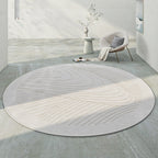 Tapete Decorativo Moderno Redondo - Coleção Japão