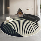 PROMO OUTLET - Tapete Decorativo Orgânico Moderno Redondo - Coleção Paris