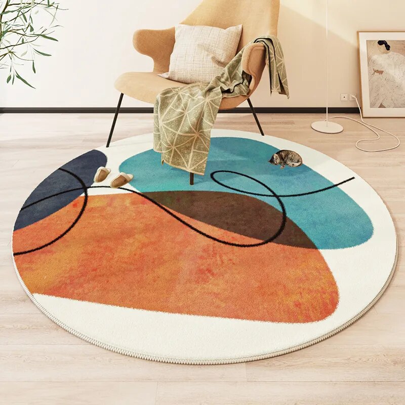 Tapete Decorativo Redondo - AbstractArt!