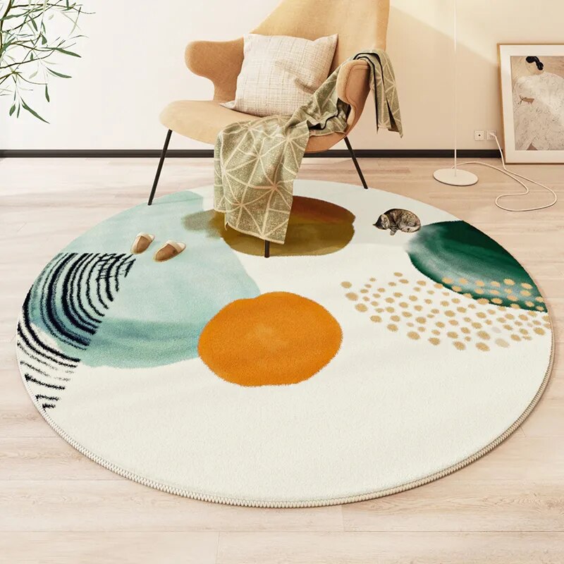 Tapete Decorativo Redondo - AbstractArt!