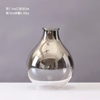 Vaso decorativo moderno para planta de vidro