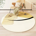 PROMO OUTLET - Tapete Decorativo Orgânico Moderno Redondo - AbstractArt!
