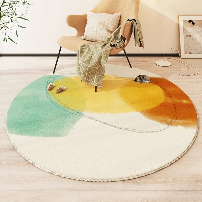Tapete Decorativo Redondo - AbstractArt!