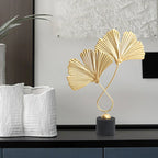 PROMO OUTLET - Escultura decorativa de Metal Premuim - Abstrata Elegância Natural