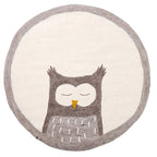 Tapete Decorativo Infantil Redondo - Coleção Fofura Animal
