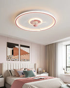 Ventilador de teto portatil com iluminação - Ventiluz Harmony