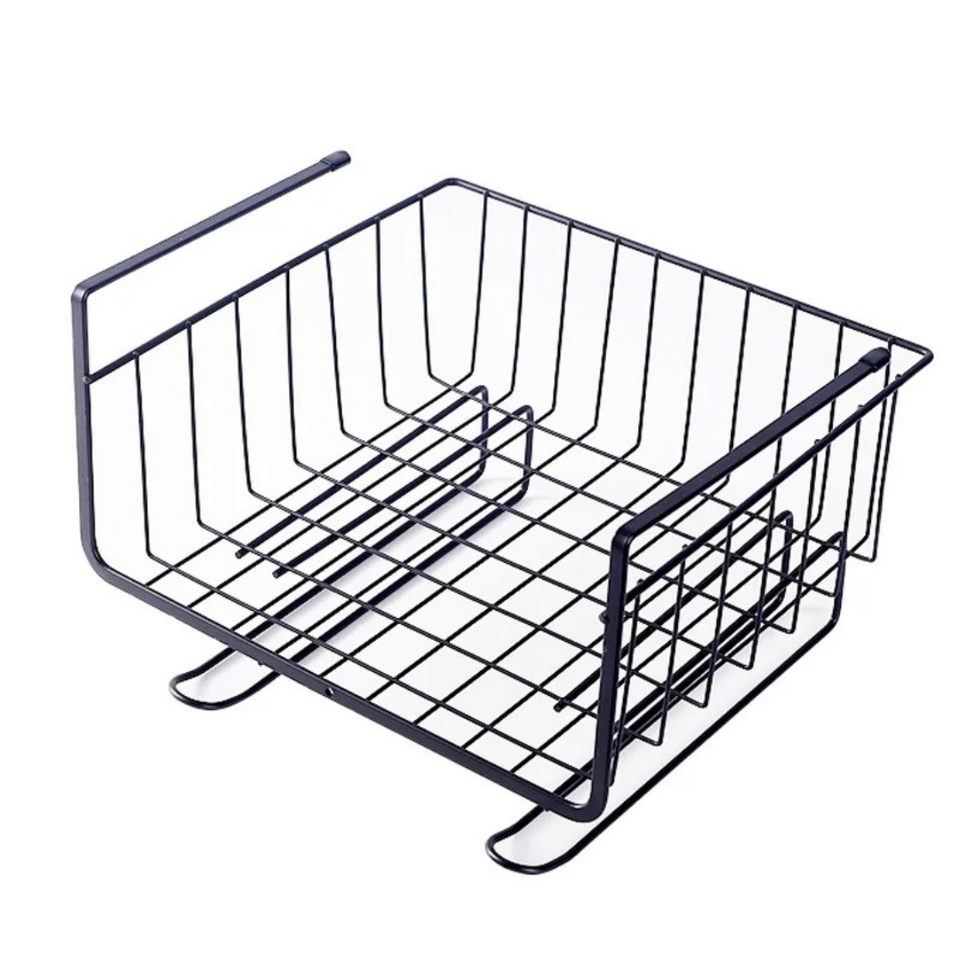 Suporte de Cozinha de Ferro com Prateleira para Armazenamento Eficiente