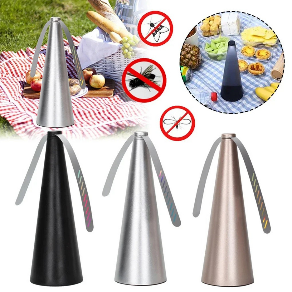 Ventilador de Mesa Repelente de Insetos e Moscas Portátil