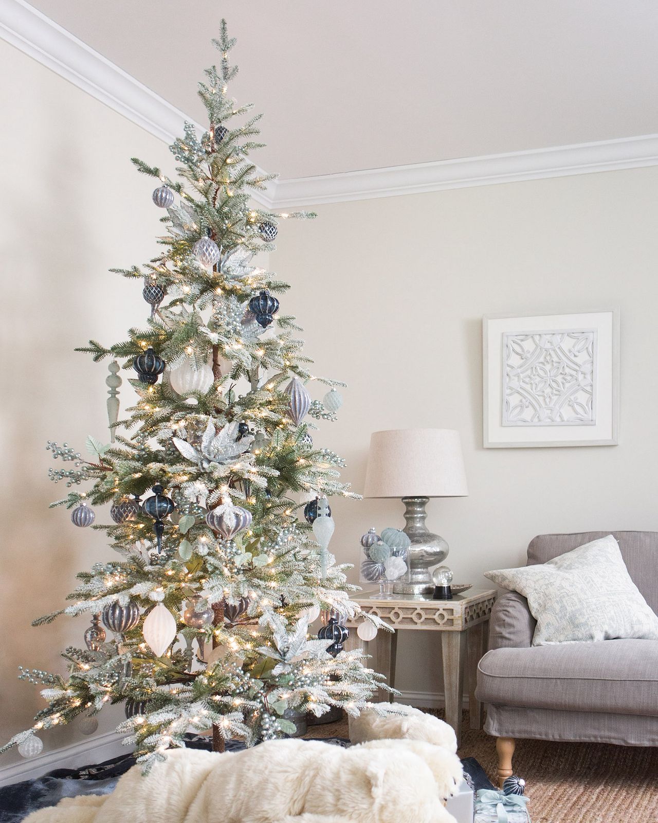 Árvore De Natal Com Micro LED Embutida