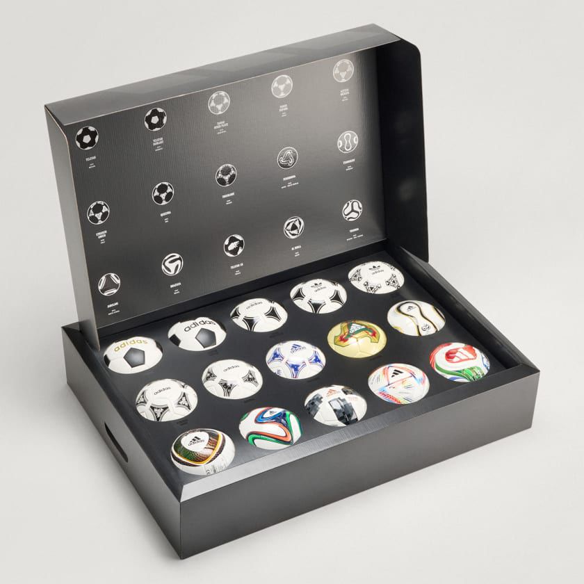 Kit de Minibolas Históricas da Copa do Mundo FIFA™