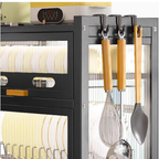 Rack Escorredor Organizador Duplo Com Gaveta