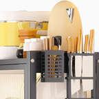 Rack Escorredor Organizador Duplo Com Gaveta